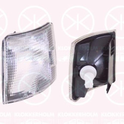 Direction Indicator, with bulb holder, white, Left, 701 953 049 (VW)