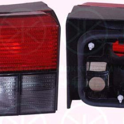 Tail Light Assembly, without bulb holder, Smoke Grey, Left, 701 945 095 01C (VW), 701 945 0950 (VW)