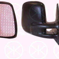 Exterior Mirror, Right, for left-hand drive vehicles, for electric mirror adjustment, Heatable, Convex, 701 857 508H (VW)