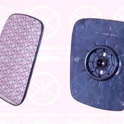 Mirror Glass, exterior mirror, Left, for right-hand drive vehicles, Convex, 701 857 521 (VW)