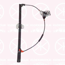 Window Regulator, OE-type, Manual, Left Front, 701 837 501B (VW), 701837501 (VW), 701837501B (VW)