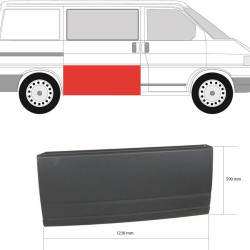 Door, body, Repair Panel, Right, Lower Section, lateral installation, Height [cm]: 57, 