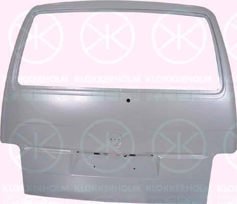 Boot-/Cargo Area Hatch, with hole(s) for windscreen wipers, Full Body Section, 701 829 105AN (VW)