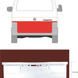 Boot-/Cargo Area Hatch, Repair Panel, Lower Section, 