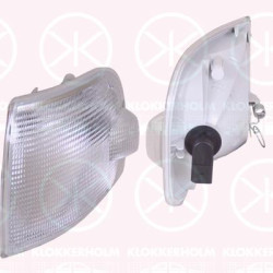 Direction Indicator, Multivan, Caravelle, with bulb holder, white, Right, 7D0 953 042F (VW)