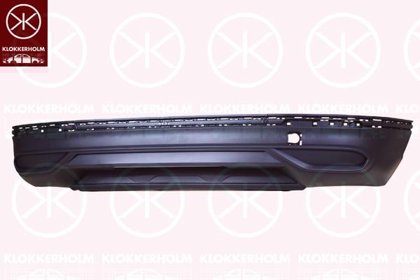 Bumper, Rear, Smooth, Lower Section, 5NN 807 521 H 9B9 (VW)