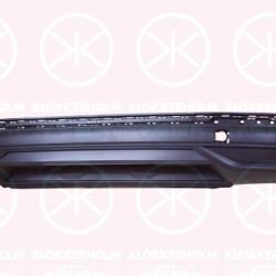 Bumper, Rear, Smooth, Lower Section, 5NN 807 521 H 9B9 (VW)