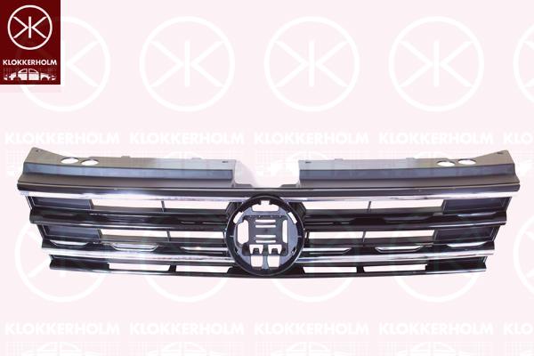 Radiator Grille, chrome/black, 5NA 853 651 B ZLL (VW)