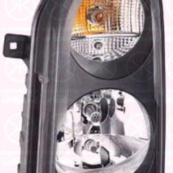 Headlight, Left, Illuminance [lx]: 25, H7/H7, with motor for headlamp levelling, Hella, 2E1 941 015 (VW)