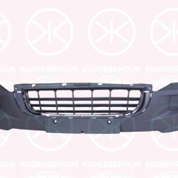 Bumper, Front, black, 2E0 807 103T (VW)