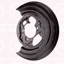 Splash Guard, brake disc, Rear Axle Right, for brake disc diameter [mm]: 303, 000 426 0107 (MERCEDES), 2E0 609 452 (VW), A 000 426 0107 (MERCEDES), A000 426 0107 (MERCEDES)