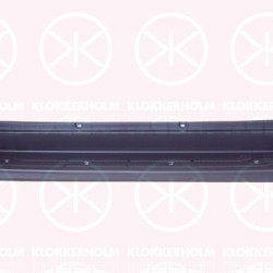 Bumper, Rear, black, 7C08079839B9 (VW)