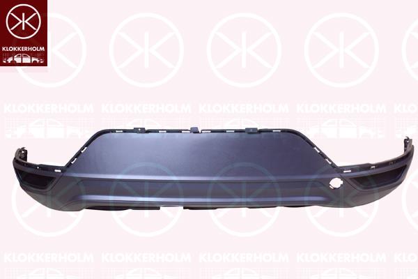 Bumper, Rear, Lower Section, 2GA807434Q9B9 (VW)