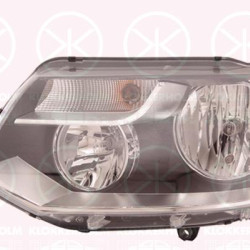 Headlight, H15, H7, with motor for headlamp levelling, Left, Illuminance [lx]: 25, 7E1 941 015C (VW), 7E1 941 015J (VW), 7E1941015G (VW), 7E1941015K (VW), 7E1941015Q (VW), 7E1941015S (VW)