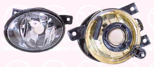 Front Fog Light, HB4, with cornering light, without bulb holder, Left Front, Housing Colour: black, 7E0 941 699A (VW), 7E0941699B (VW)