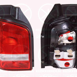 Tail Light Assembly, Multivan, Caravelle, for vehicles with tailgate, without bulb holder, Left, 7E5 945 095C (VW), 7E5 945 095E (VW)