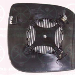 Mirror Glass, exterior mirror, Aspherical, Heatable, Left, 7E1 857 521AN (VW), 7E1 857 521J (VW), 7E1 857 521H (VW), 7E1857521AM (VW), 2H0 857 521B (VW), 2H0 857 521C (VW), 7E1 857 521M (VW), 7E1857521AQ (VW)