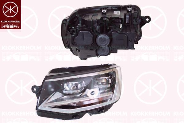 Headlight, Left, LED, with daytime running light (LED), Valeo, 7E1 941 773 (VW)