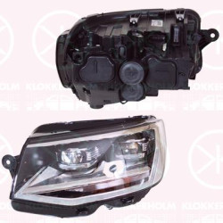 Headlight, Left, LED, with daytime running light (LED), Valeo, 7E1 941 773 (VW)