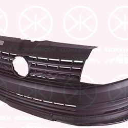 Bumper, Front, Grained, black, with hole(s) for fog lights, with hole(s) for parking distance control, with hole(s) for washer nozzle, 7E0 807 221 F 9B9 (VW)