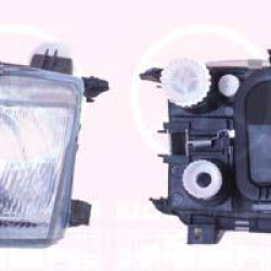 Headlight, H4, for vehicles without headlight levelling, Neolite, Left, Illuminance [lx]: 12.5, Connector Shape: rectangular, 6K5 941 015 (VW)