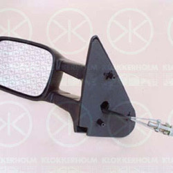 Exterior Mirror, Control: cable pull, Convex, Right, 6K9 857 502H (VW), 6K9857502H01C (VW)