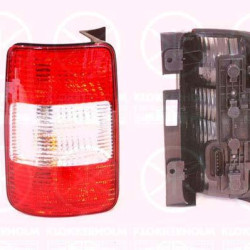 Tail Light Assembly, for vehicles with rear doors, with bulb holder, Left, Visteon, 2K0 945 095C (VW), 2K0 945 095M (VW), 2K0 945 095P (VW), 2K0945095E (VW), 2K0945095G (VW), 2K0945095K (VW), 2K0945095R (VW), 2K0945095T (VW)