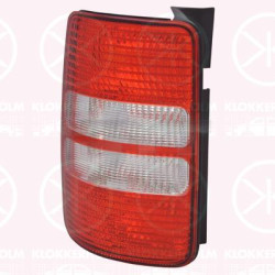 Tail Light Assembly, for vehicles with rear doors, Left, with bulb holder, Visteon, 2K5 945 095A (VW), 2K5 945 095C (VW), 2K5 945 095K (VW), 2K5945095Q (VW)