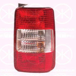 Tail Light Assembly, for vehicles with rear doors, for vehicles with tailgate, without bulb holder, white/red, Left, 2K0 945 095C (VW), 2K0 945 095B (VW), 2K0 945 095N (VW), 2K0945095D (VW), 2K0945095F (VW), 2K0945095J (VW), 2K0945095L (VW)