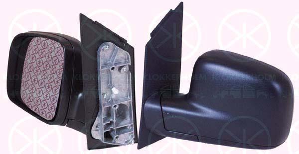 Exterior Mirror, Aspherical, Left, for manual mirror adjustment, 2K1 857 507 9B9 (VW), 2K5 857 507AB9B9 (VW), 7H1857521N (VW)