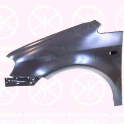 Wing, Right Front, with hole for direction indicator, Zinc-coated, 2K0 821 022 (VW)