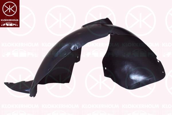 Liner, wheelhouse, Plastic, Right Front, 2K5 805 912 (VW)