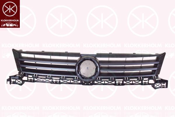 Radiator Grille, Front, dark grey, 2K5 853 651 9B9 (VW)