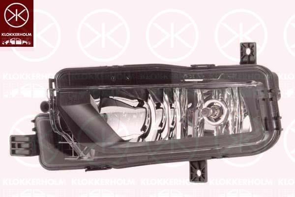 Front Fog Light, H11, Left Front, ZKW, 2K5 941 661 (VW), 2K5 941 661A (VW), 2K5 941 661B (VW)