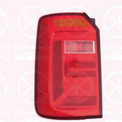 Tail Light Assembly, for vehicles with tailgate, without bulb holder, Left, 2K1 945 095E (VW), 2K1 945 095J (VW), 2K1945095N (VW)