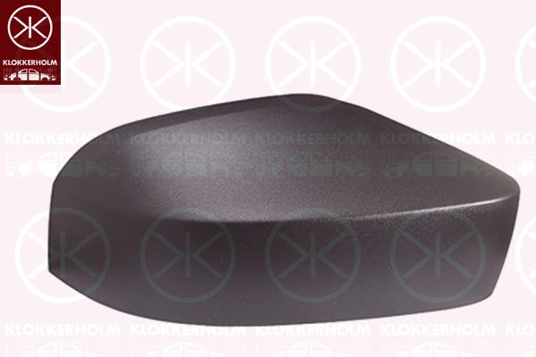 Housing, exterior mirror, black, Left, 2K58575279B9 (VW), 2K5857527 (VW), 2K58575279B9 (VAG)