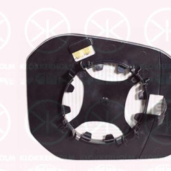 Mirror Glass, exterior mirror, Heatable, Left, Aspherical, 2K5857521C (VW), 2K5857521C (VAG)