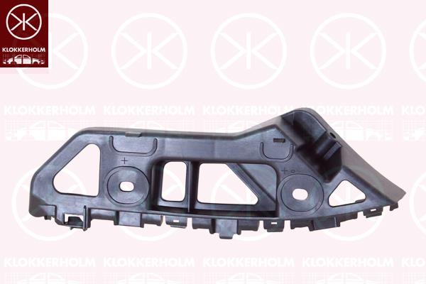 Mounting Bracket, bumper, Plastic, outer, Lower Left, 2K5 807 183 (VW)