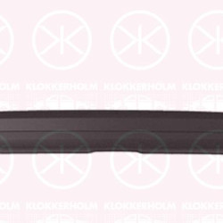 Bumper, Rear, black, Trim Level: KORT MODEL, 2K5 807 417 B 9B9 (VW)