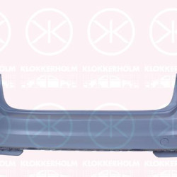 Bumper, w/primer, Rear, Trim Level: Facelift, 510807417TGRU (VW)