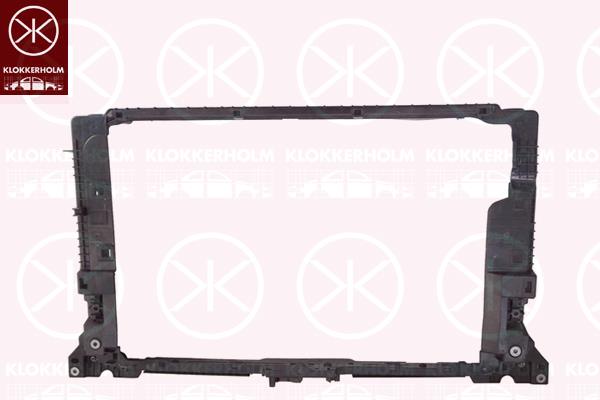 Radiator Support, Plastic, Full Body Section, 2G0 805 588 AF (VW), 2G0 805 588 L (VW)