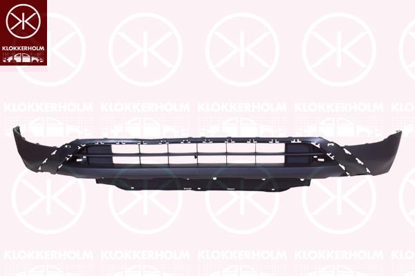 Bumper, Front, Grained, with hole(s) for parking distance control, Lower Section, 2GM 805 901 C 9B9 (VW), 2GM 805 903 C 9B9 (VW)