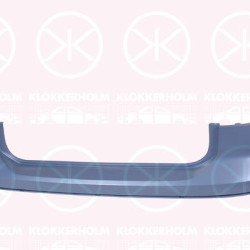 Bumper, w/primer, Rear, 2GM 807 421 GRU (VW)