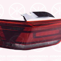 Tail Light Assembly, Left, Outer section, LED, with bulb holder, 10A945095B (VW), 10A945095B (VAG), 10A945095B (AUDI)