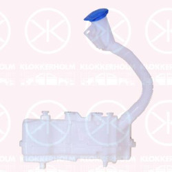 Washer Fluid Reservoir, window cleaning, for vehicles without headlamp cleaning system, without pump, 1EA 955 453 A (VW), 1EA 955 453 D (VW), 1EA 955 453 H (VW)