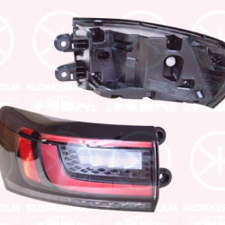 Tail Light Assembly, Left, LED, with bulb holder, Olsa, 11A 945 095 (VW), 11A945095 (VW), 11A945095 (VAG), 11A945095 (AUDI)