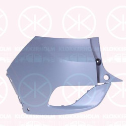 Bumper, w/primer, Left Rear, with hole(s) for parking distance control, Corner Panel, 11A 807 983 GRU (VW)