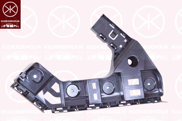 Mounting Bracket, bumper, Left Rear, Outer section, Plastic, 11A 807 393 B (VW)