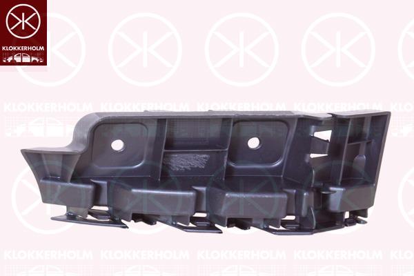 Mounting Bracket, bumper, Left Rear, Inner Section, Plastic, 11A 807 393 B (VW)