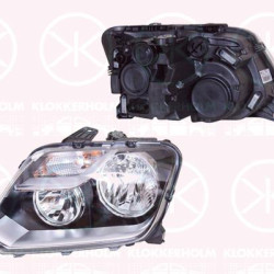 VW Amarok Priekinis žibintas, Right, H7/H1, Housing Colour: black, with motor for headlamp levelling, Valeo, 2H1941016AB (VW), 2H1941016N (VW), 2H1941016Q (VW)